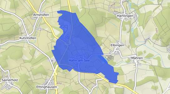 Bodenrichtwertkarte Hahn am See